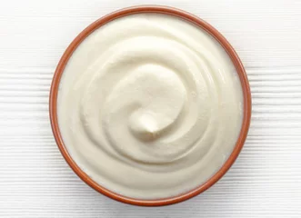Fototapeten bowl of cream © Mara Zemgaliete