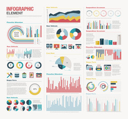 Infographic elements big set