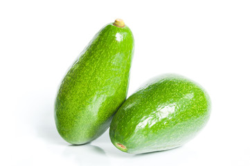 Avocado isolated on white