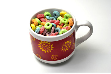Cereales sabor frutas