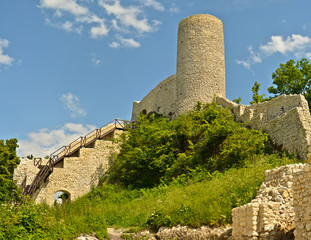Jurajskim szlakiem - Zamek w Smoleniu