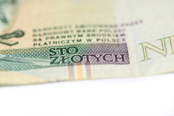 Polish banknote