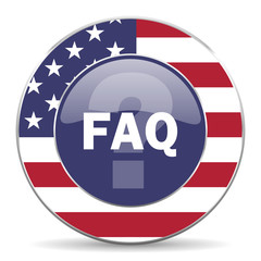 faq american icon