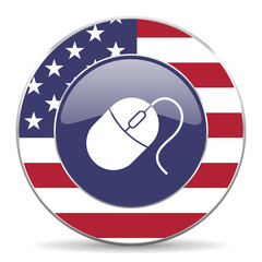 mouse american icon