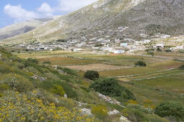 Fototapeta na wymiar Landschaft im Norden von Karpathos, Griechenland