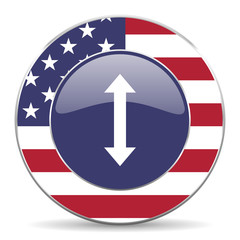 arrow american icon