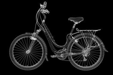 Fototapeta na wymiar Mountain Bicycle