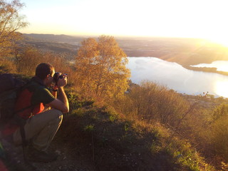 FOTOGRAFO AL TRAMONTO