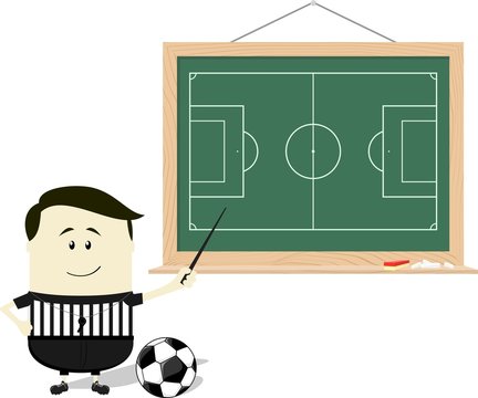 recommend clip art: teaching soccer referee
