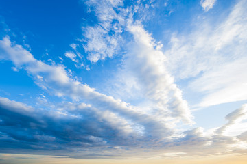 Clouds and sky