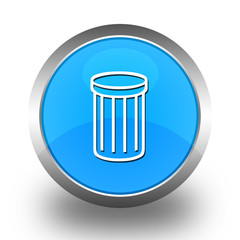 BOUTONS ICONES COLLECTION BLEUE