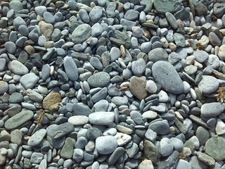 Sea stones background