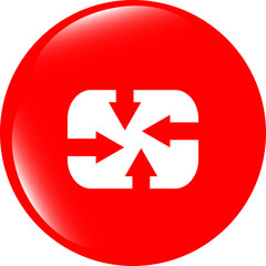 Upload from cloud icon. Upload button. Load symbol