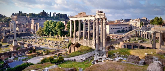 Zelfklevend Fotobehang Forum Romanum, Rome © fabiomax