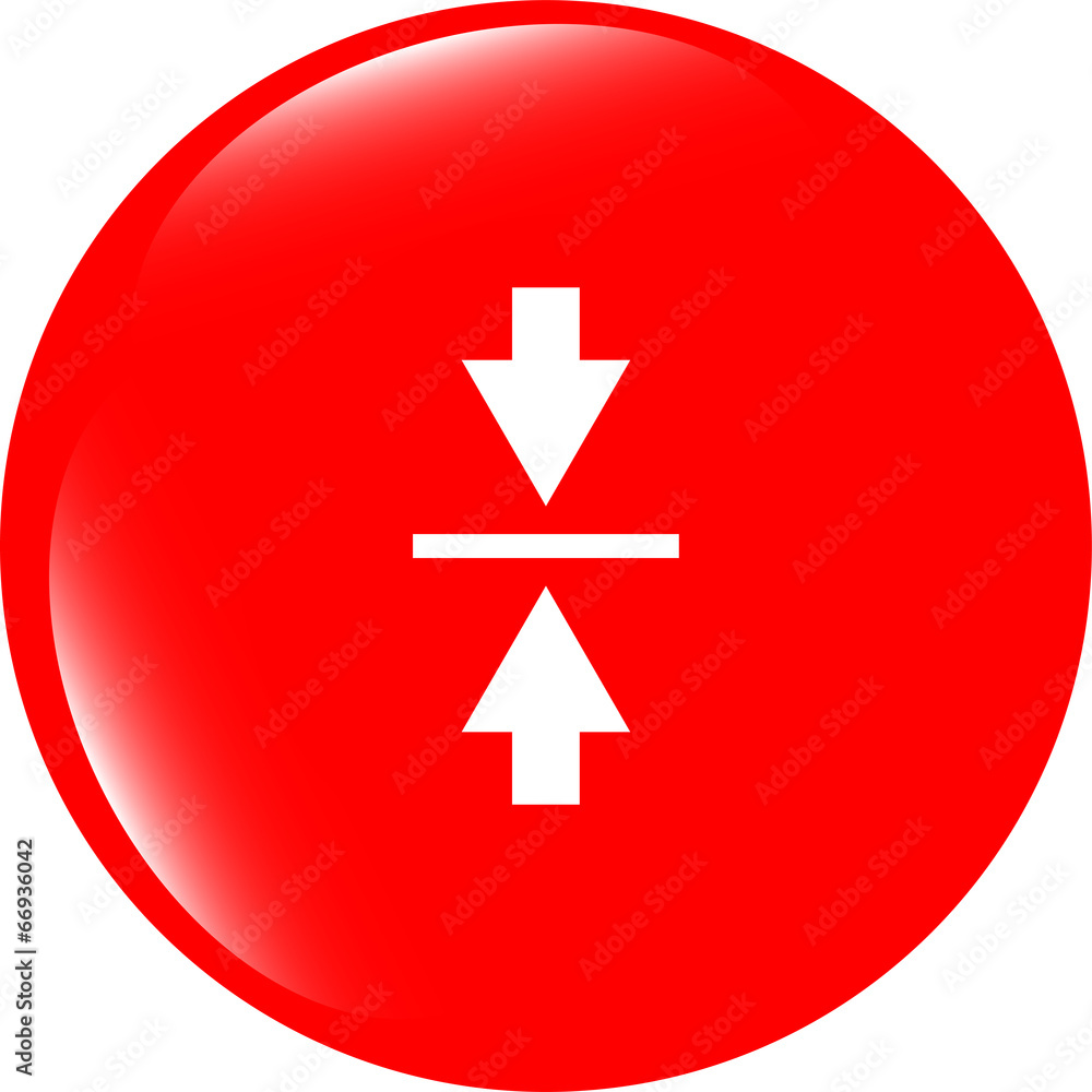 Fototapete mouse cursor sign icon. pointer symbol. modern ui website button