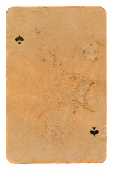 ancient grunge playing card paper background