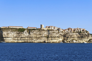 View to the Bonifacio.