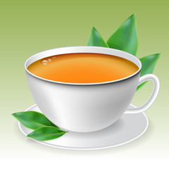 Obrazy na Plexi  filiżanka herbaty