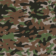 Fototapeta premium Seamless camouflage pattern