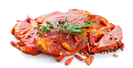 Raw Marinated Meat