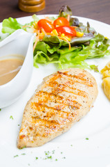 Grilled chicken breast