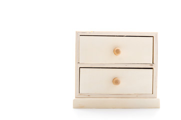 Bedside isolated on white