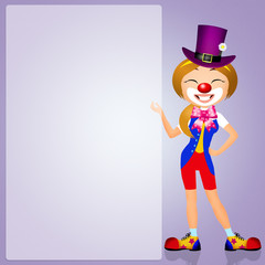 girl clown