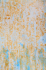 rusty blue metal background vertical