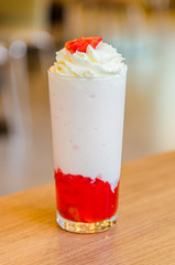 Strawberry smoothie