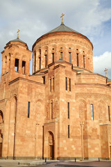 Cathedral Armenian church Surb Khach (Holy Cross) in Moscow