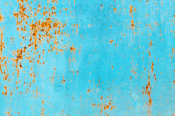 rusty blue metal background horizontal