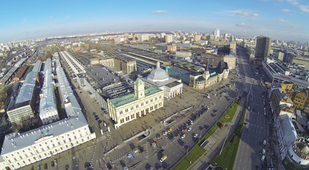 Above view of city