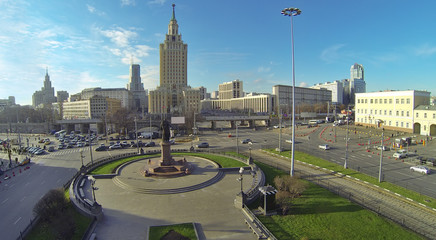 Naklejka na ściany i meble Square in Moscow