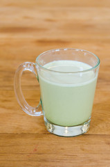 Green tea latte