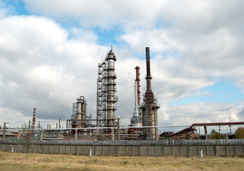 oil refinery