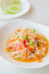 green papaya salad