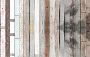 Textured of old wooden planks.