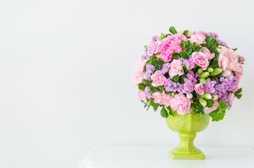 Bouquet in vase