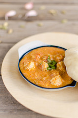Indian balti chicken curry