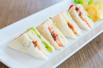 Club sandwiches
