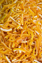 Candied orange peel
