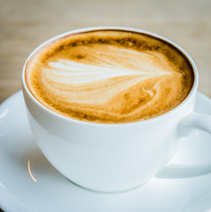 Latte coffee