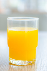 Orange juice glass