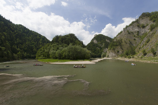 Fototapeta Przełom Dunajca, Pieniny, Polska