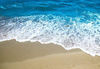 Beach and tropical sea.
