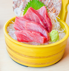 Tuna sashimi