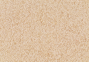 Close up of sesame seeds.