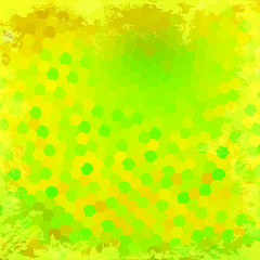 Green and yellow circles