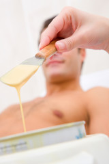Hot wax treatment