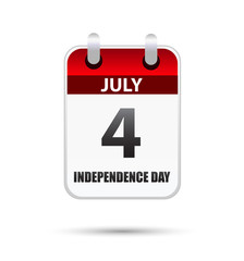 4 July Independence day calender
